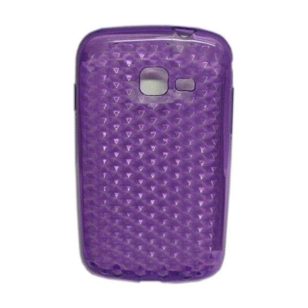 TPU Cover Galaxy Y Pro / B5510 Purple (15001280) by www.tiendakimerex.com